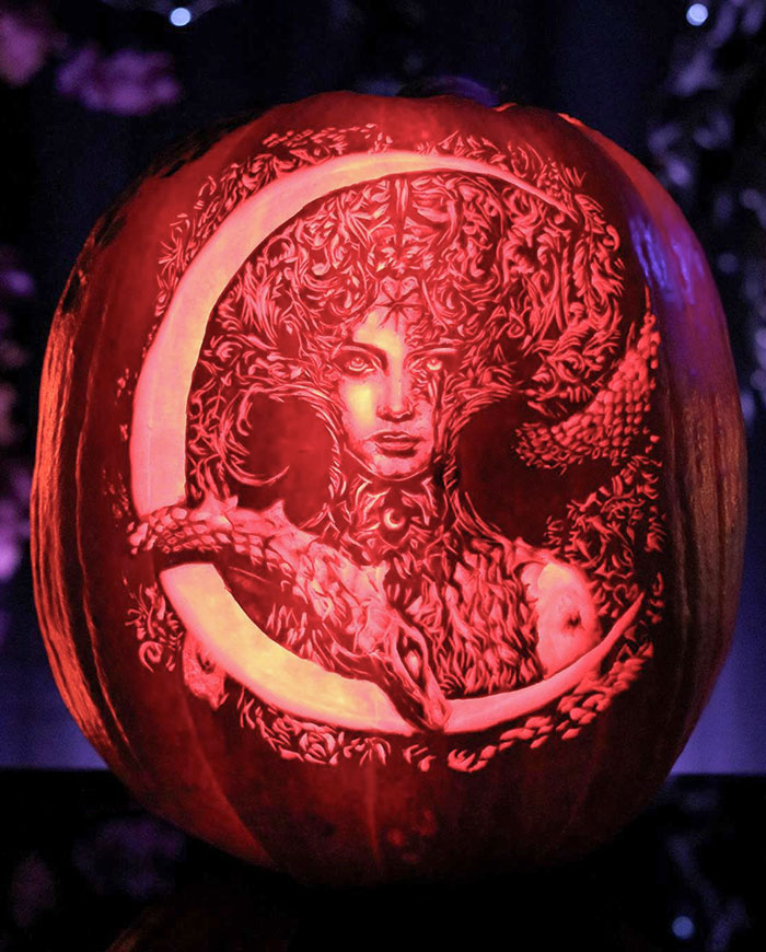 This Is A Crescent City House Of Flame And Shadow I Carved For My Girlfriend