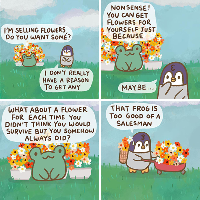 30 ‘Wholesome Comics’ By This Artist That Might Help Heal Your Heart