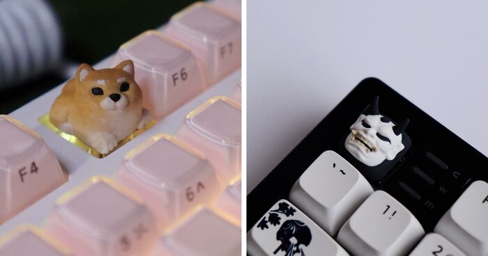 21 Detailed Keycap Designs Perfect For Accessorizing And Customizing Keyboards, By This Artist