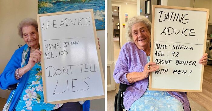 Retirement Home Residents Share 52 Bits Of Wisdom They Realized During Their Lives