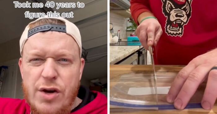 “Best Thing Since Sliced Bread”: TikTok Dad’s Viral Ziploc Bag Hack Stuns The Internet