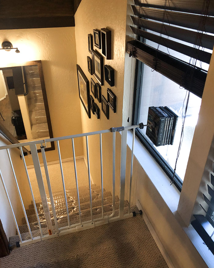 My Airbnb Assured Me That They Have A "Very Safe" Baby Gate