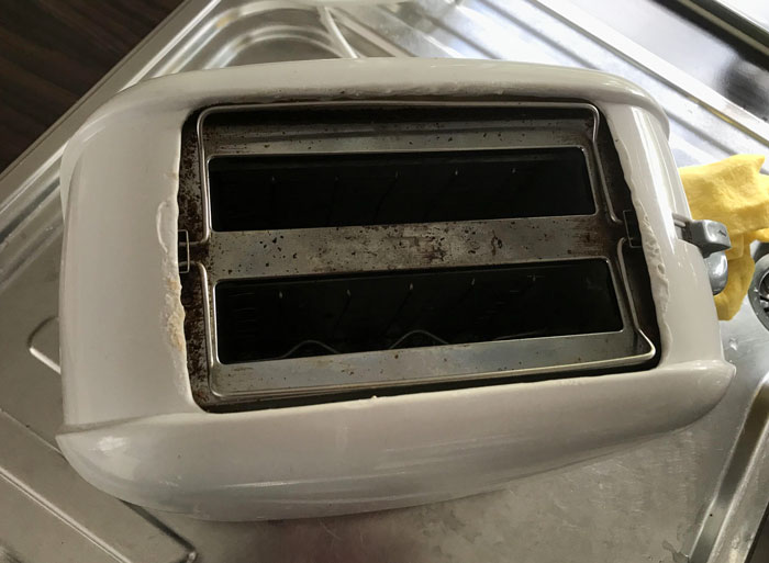 My Toaster Melts Its Own Plastic When Toasting