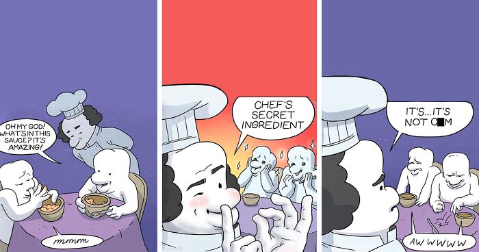 30 Hilariously Dark Comics With Unexpected Twists By ToothyBj (New Pics)