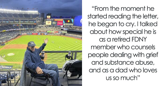 Woman Makes Dad’s Dream Come True As She Takes This 84 Y.O. Diehard Yankees Fan To The World Series