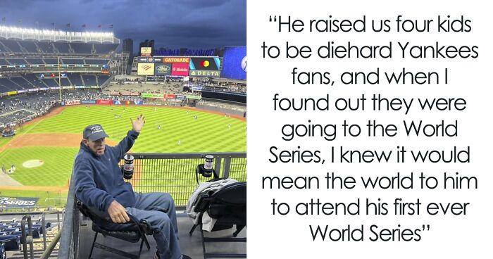 Netizens Are Ecstatic For This 84 Y.O. Yankees Fan Who Finally Saw Them In The World Series Live