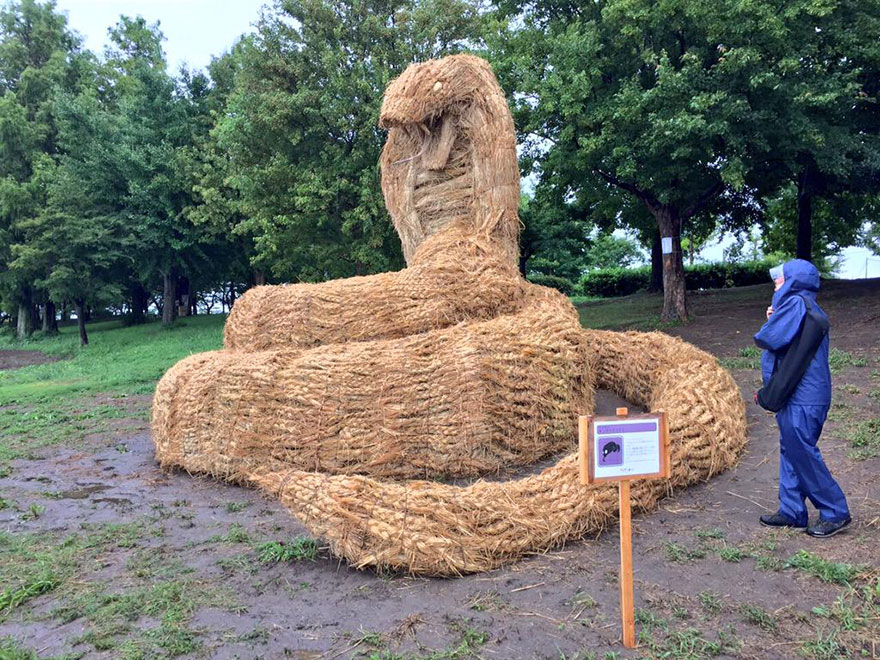 Harvest To Harmony: Meet 42 Stunning Artworks From Niigata's Enchanting Rice Straw Festival