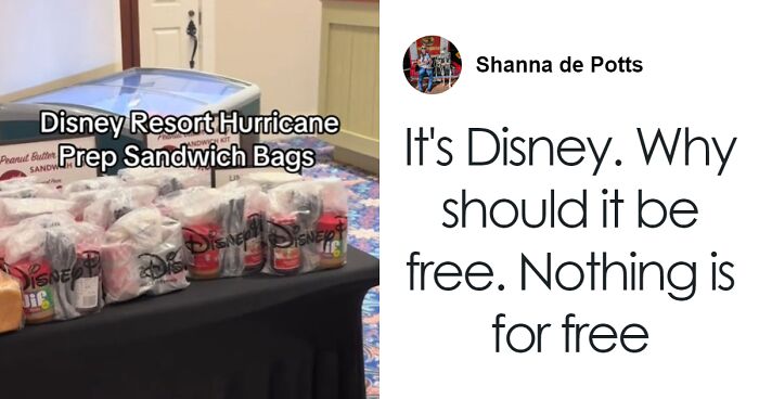 Disney Slammed After Charging $10 For Sandwich Kits To Stranded Guests During Hurricane Milton