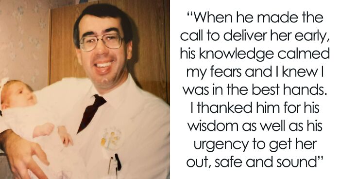 Doctor Delivers A Girl, 29 Years Later He Helps Her Give Birth To Her Own Baby And Goes Viral