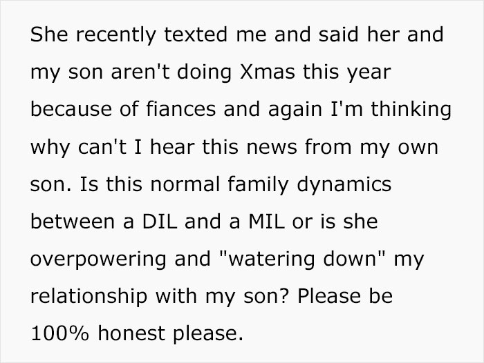 MIL Feels DIL Is “Overpowering” Her Son And Always Responding On His Behalf, Netizens Open Her Eyes