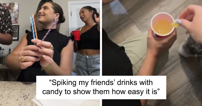 Woman Pretends To Spike Friends' Drinks And Shows It Is Terrifyingly Easy