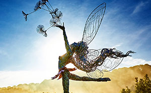 27 Magical Wire Sculptures Of Fairies, Created By Robin Wight (New Pics)