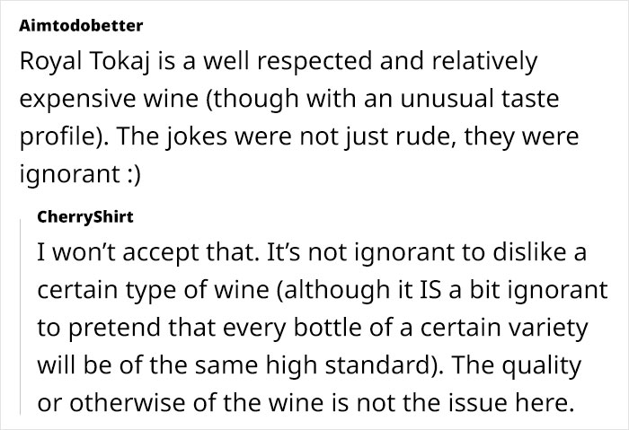 Dad Keeps Joking Daughter Give Him Horrible Wine As A “Gift”, She Finally Snaps, Causing Drama