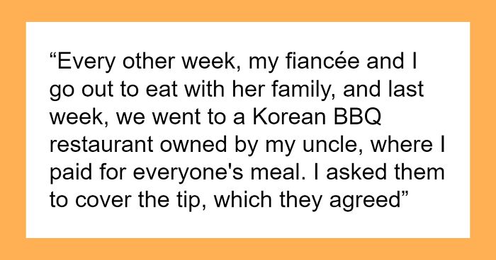 Racist Family Insult Korean Man After He Stops Paying For Dinner Because Of Their Poor Tipping Habit