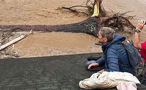 Final Photo Captures Grandparents Trapped On Roof Before Drowning With Their Grandson