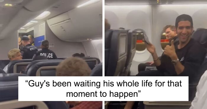 Racist United Passenger Removed From Flight To Unexpected Song, First Class Erupts In Laughter