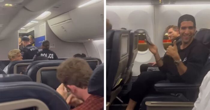 “Everyone Liked That”: Hilarious Theme Song Accompanies Racist Woman As She’s Removed From Flight