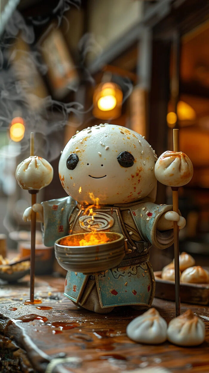 I Created Adorable Food Warriors, And Here Are The 16 Best Ones