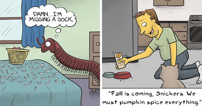 Nate Fakes Is Back With 32 New One-Panel Comics To Make You Smile