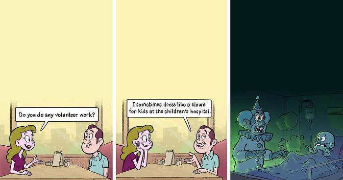 Artist Created 38 New ‘Toonhole’ Comics That Feature Dark Humor And Twisted Endings