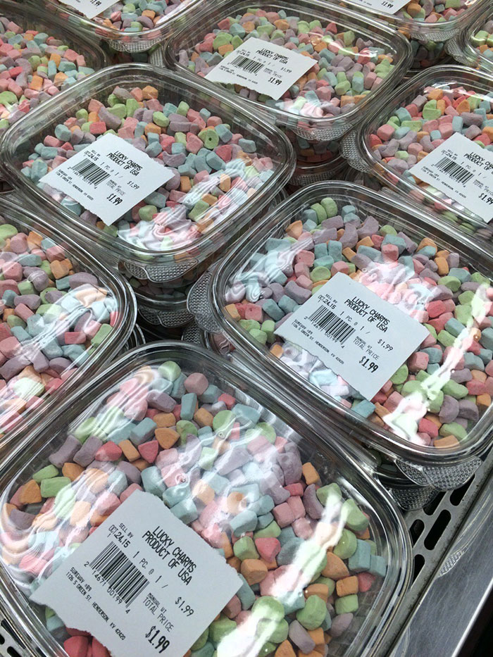 This Grocery Store In Kentucky Sells Containers Of Lucky Charms Marshmallows