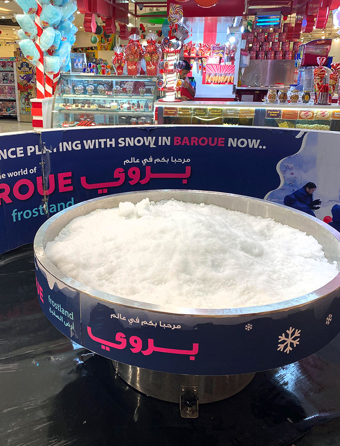 This Mall In Kuwait Has A “Touching Snow” Area