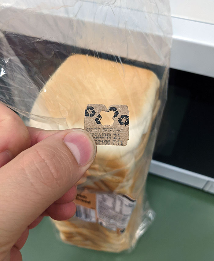 My Local Foodland Has Bread Ties That Are Made Of Cardboard Instead Of Plastic