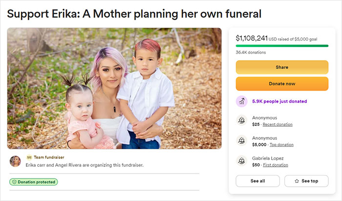 Single Mom Sparks Wave Of Support As She Raises Over $1M For Her Funeral After Terminal Diagnosis