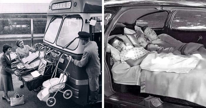 Here’s How People Traveled In The Golden Age: 85 Vintage Photos From 1830-1955