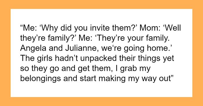 Drama Ensues After Parents Ignore Son’s “No Aunt” Rule While His Family Is Over, He Leaves