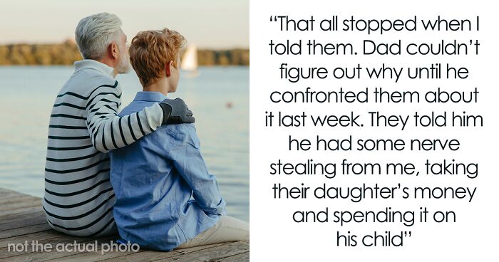 Teen Laughs At Dad As Grandparents Stop Supporting Him After He Steals The 16YO’s Inheritance