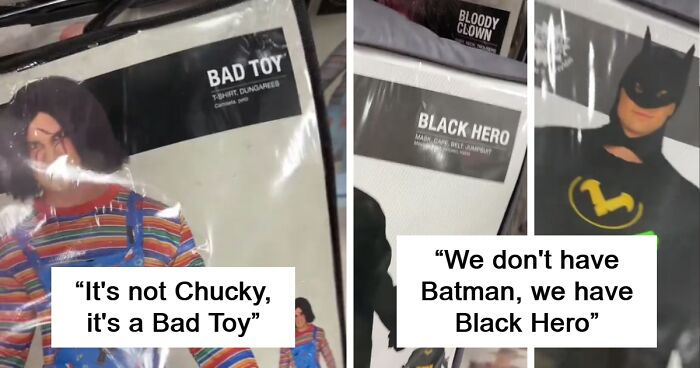 TikToker Discovers Hilarious Knock-Off Costume Names In Spanish Halloween Shop, Goes Viral