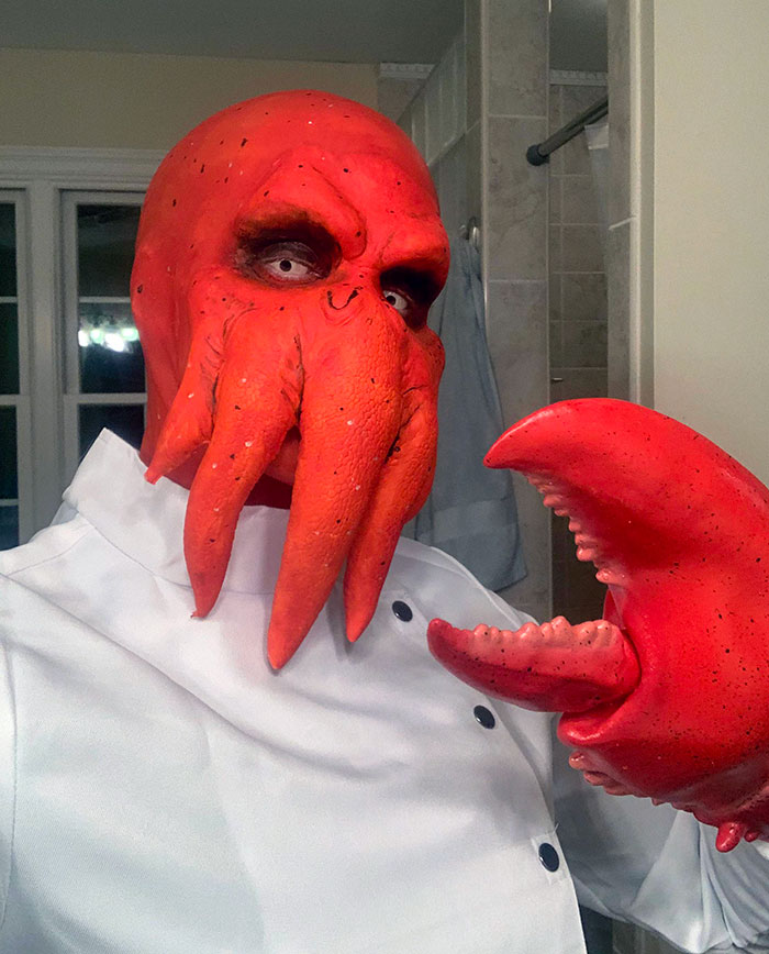 Why Not Dressed As A Zoidberg?! I'm Going For A Nice Scuttle On Halloween