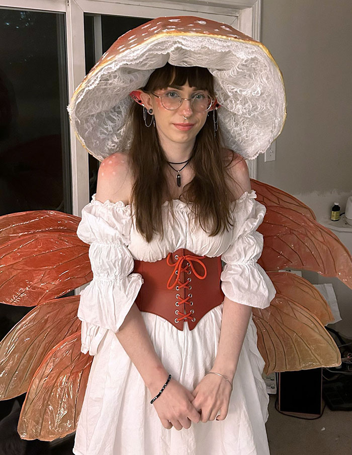 I Made A Fairy Mushroom Costume For A Halloween Party