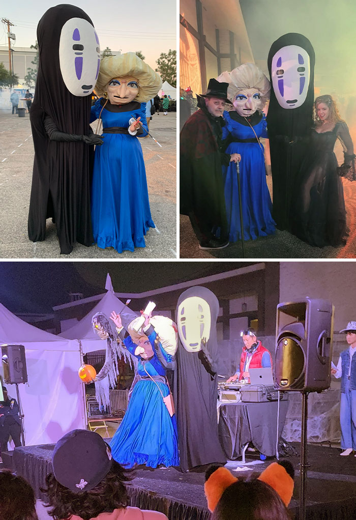 Last Weekend, My Girlfriend And I Won Second Place In A Halloween Contest For Our Homemade "Spirited Away" Costumes