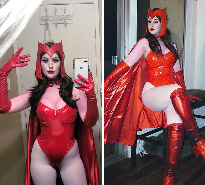 My Scarlet Witch Halloween Costume