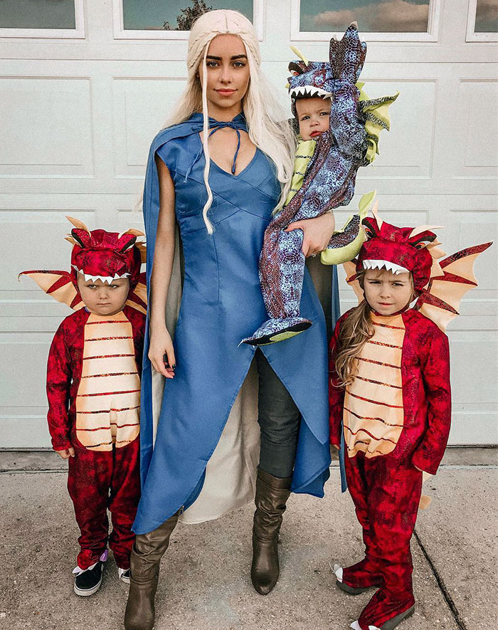 Last Year‘S Got Halloween Costume With My Three Little Dragons Was Probably My Favorite Ever