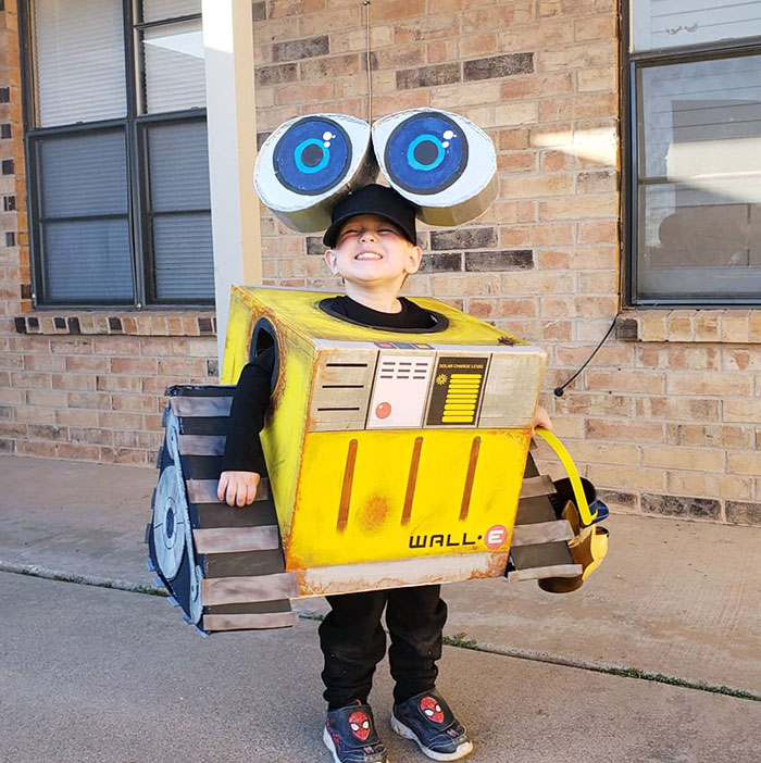 Finished My Son's Wall-E Costume Today