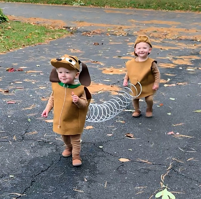 Costume I Made For My Grandsons