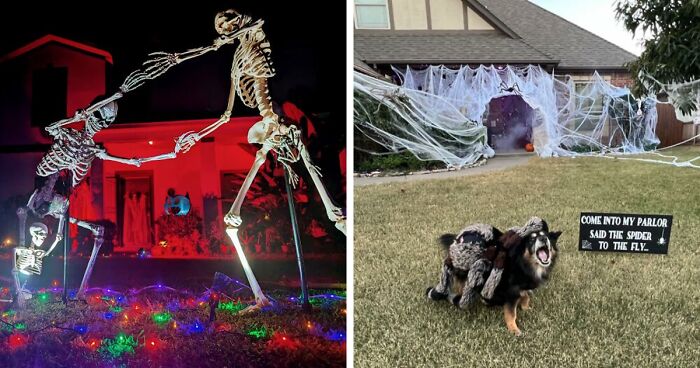 65 DIY Enthusiasts That Got Their Spooks On And Shared Their Halloween Decor Online