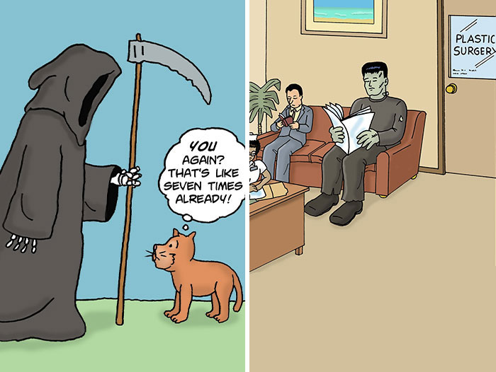 Spooktacular Humor: 30 One-Panel Comics From Laughing Hippo Studio