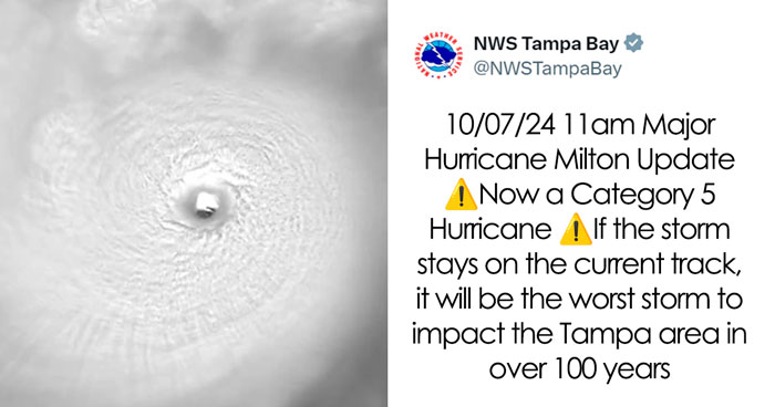 “Hurricane Milton Will Go Down In History”: 23 Posts Showing How Frightening This Hurricane Is