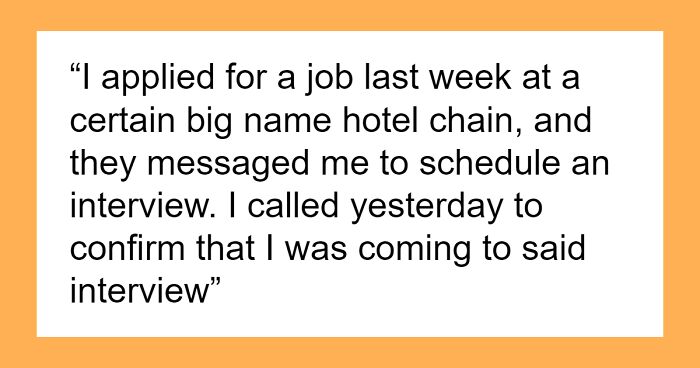 “My Time Is Worth Nothing”: Boss Accused Of Canceling Interview On The Spot, As Applicant Calls Them Out