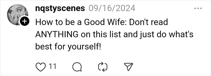 “Smile”: Wife Shares The Unhinged List Her Husband Prepared For Daily Chores She Must Follow