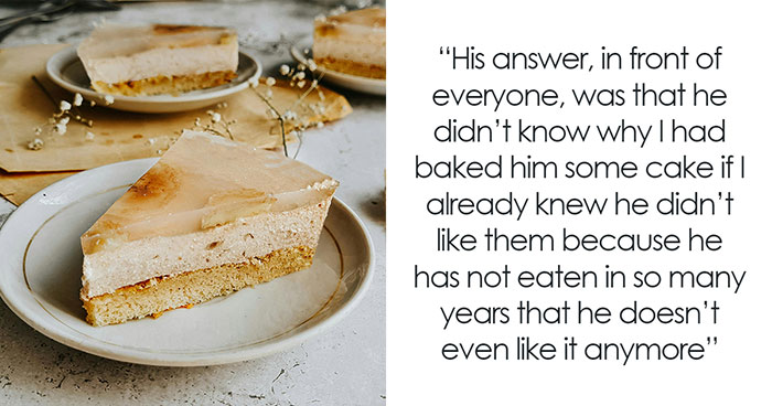 Husband Embarrasses Wife In Front Of Everyone At His B-Day, She Promises To Never Bake Again