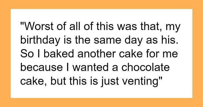 Husband Embarrasses Wife In Front Of Everyone At His B-Day, She Promises To Never Bake Again