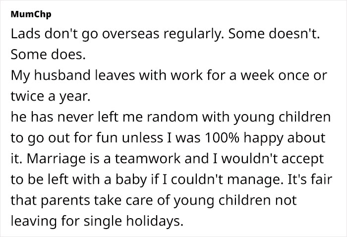 Wife Livid After Husband Goes To Vegas With His Friend While She's Left Alone With Baby