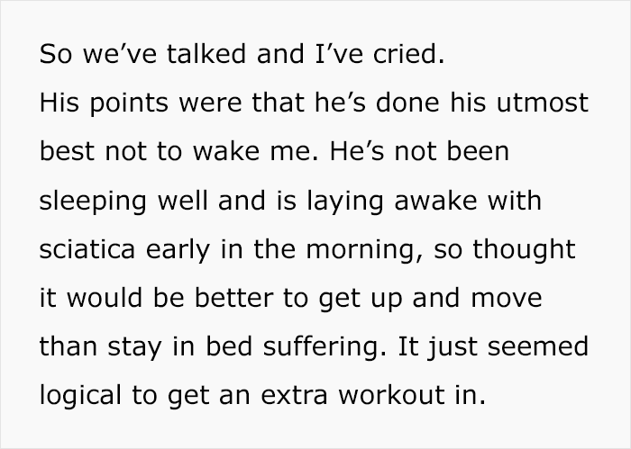 Wife Is Tired Of Husband Going To The Gym 4 Hours A Day: “He’s Not Going To The Gym”