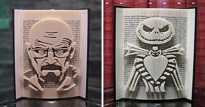 This Artist Upcycles Old Books Into Stunning Sculptures (45 Pics)