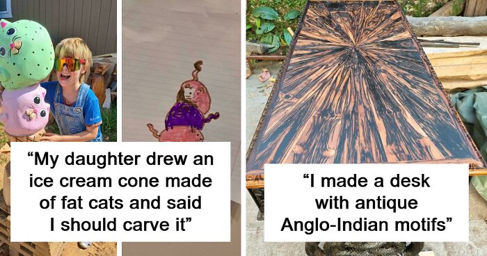 61 Times People Impressed The Internet With Their Woodworking Skills And Creativity (New Pics)